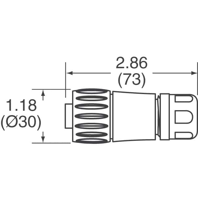 C01630D00610012 Amphenol Tuchel Industrial  Circular Connector Assemblies
